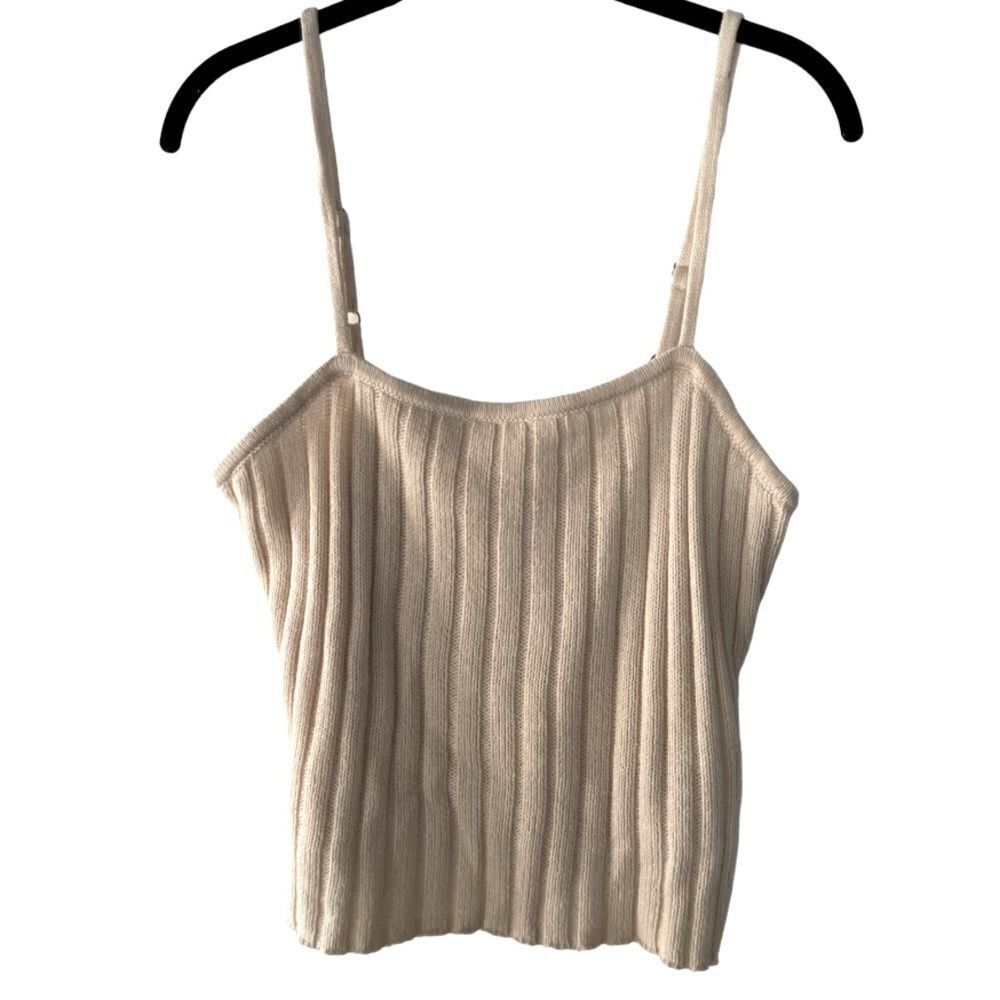 NWT Roxy Dream Sign Rib Knit Sweater Tank L - Picture 5 of 8